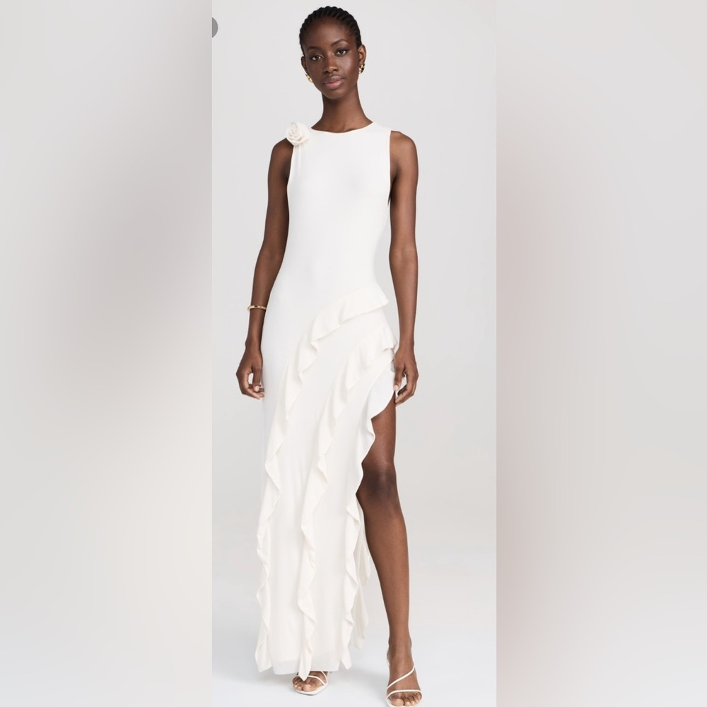 AFRM Elegant White Sleeveless Dress size XS
